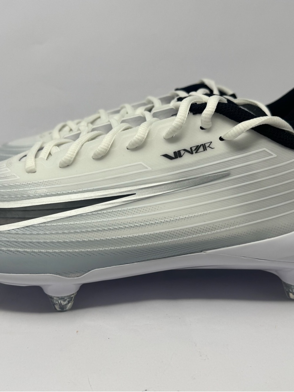 Nike Vapor Edge Speed 3 White Football Cleats HV3468 100 Men’s Size 13 Wide